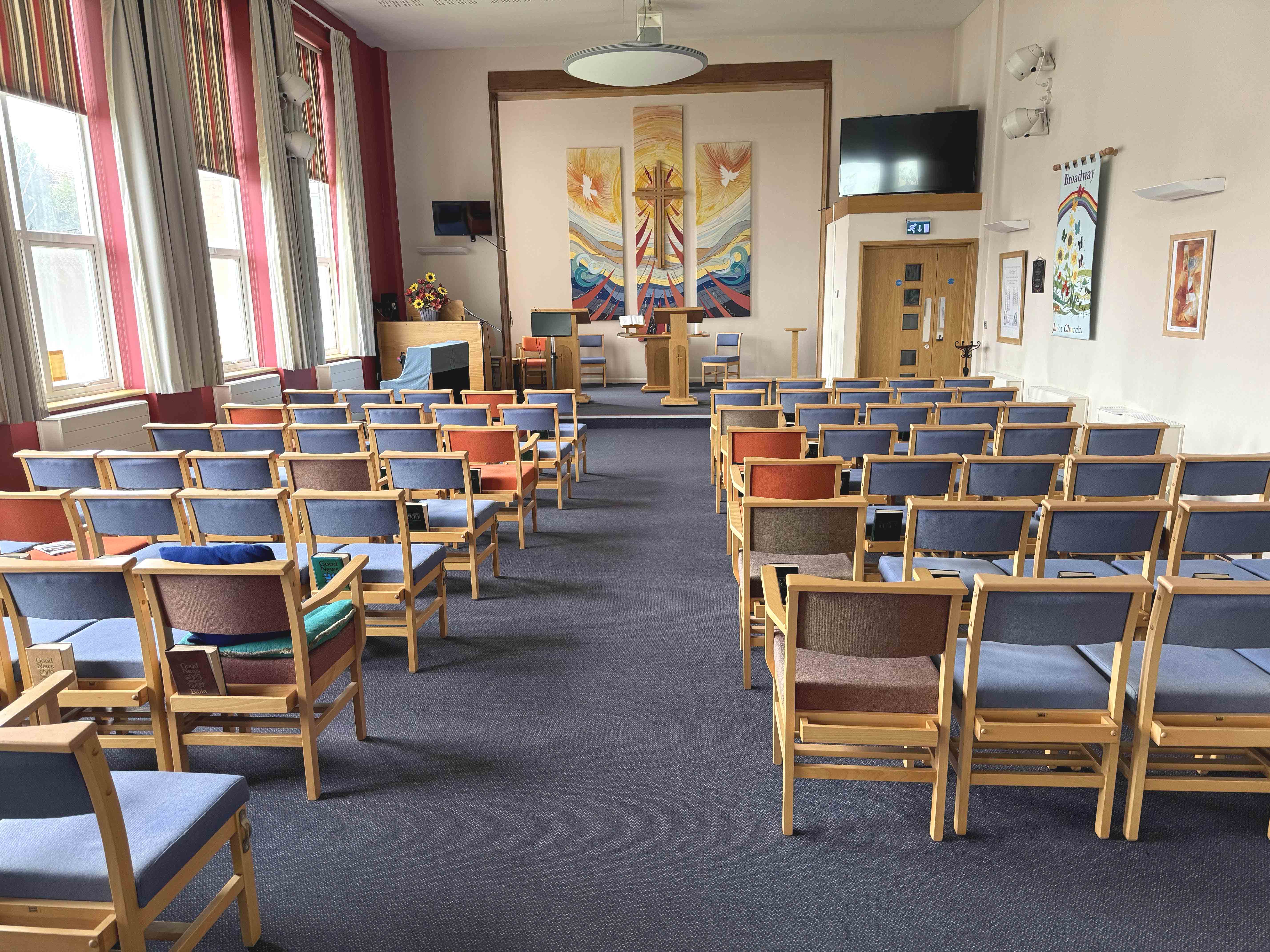 Inside Broadway Church